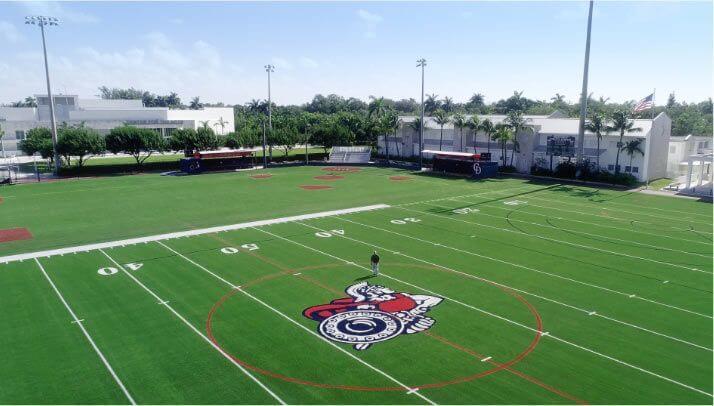 MCDS athletic fields viewed during a campus tour