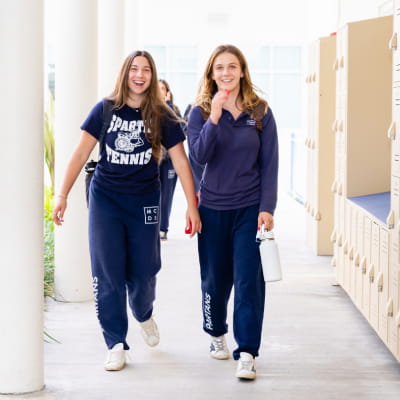 Happy students at the 1st day of school