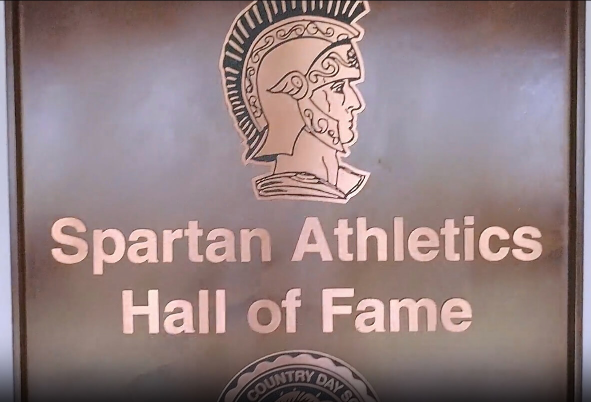 Spartan Athletics Hall of Fame sign at MCDS