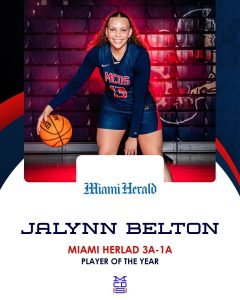 Jalynn Belton, Miami Herald 3A-1A Player of the Year