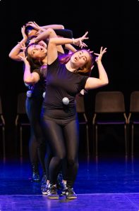 MCDS Theater student performing a dramatic scene
