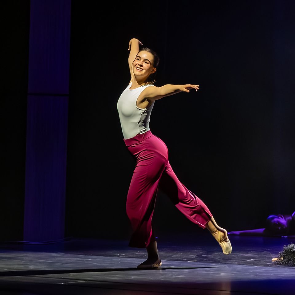 MCDS Dance soloist performing on stage