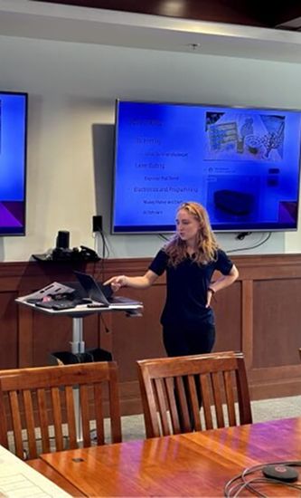 MCDS students at an EI² Honor Society event