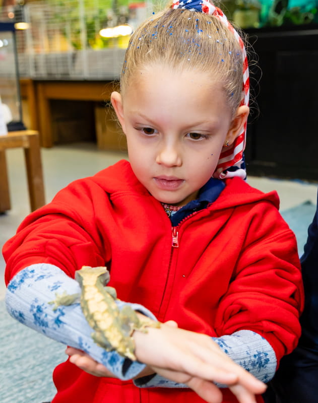 Lower School first grade students