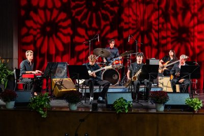 MCDS orchestra performing at the Arts Hall of Fame