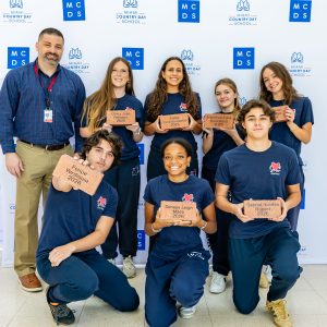Upper School senior brick ceremony