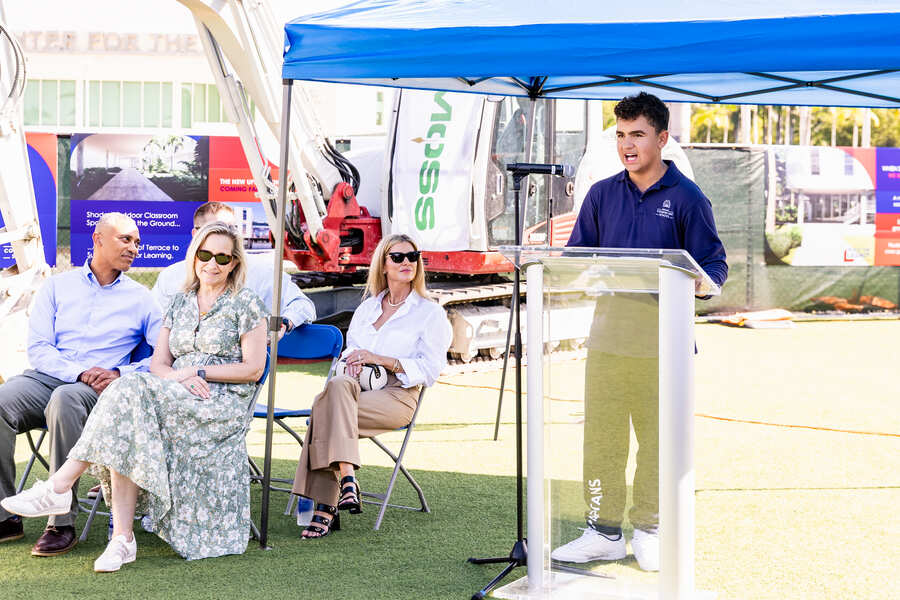 MCDS Upper School groundbreaking ceremony