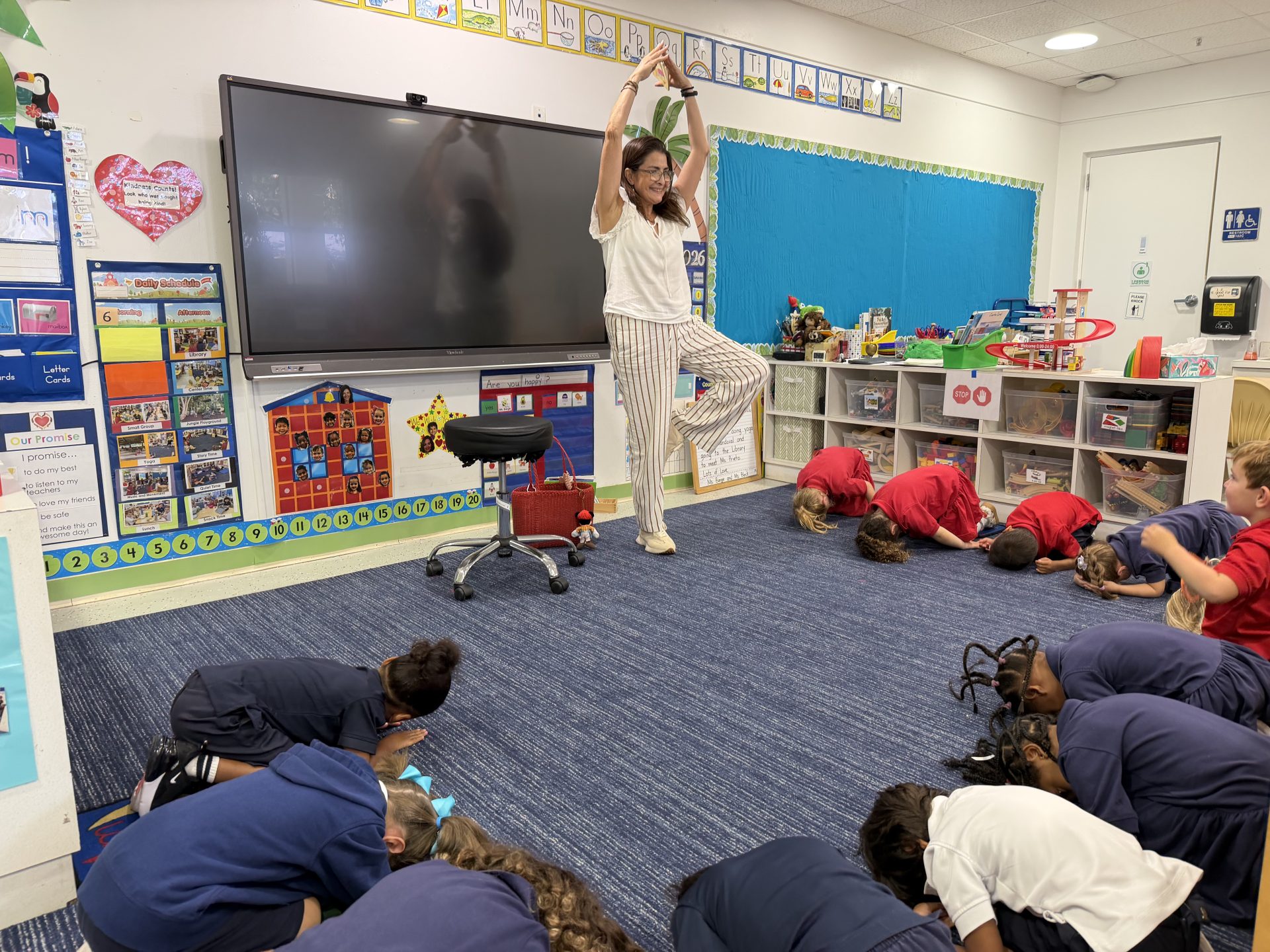 Early Childhood students engaged in social and emotional learning