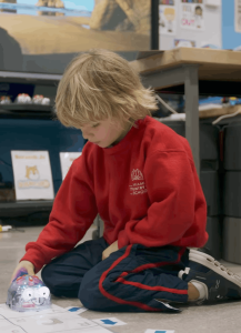 MCDS student engaged in an art activity, "Everything Is Possible" thumbnail