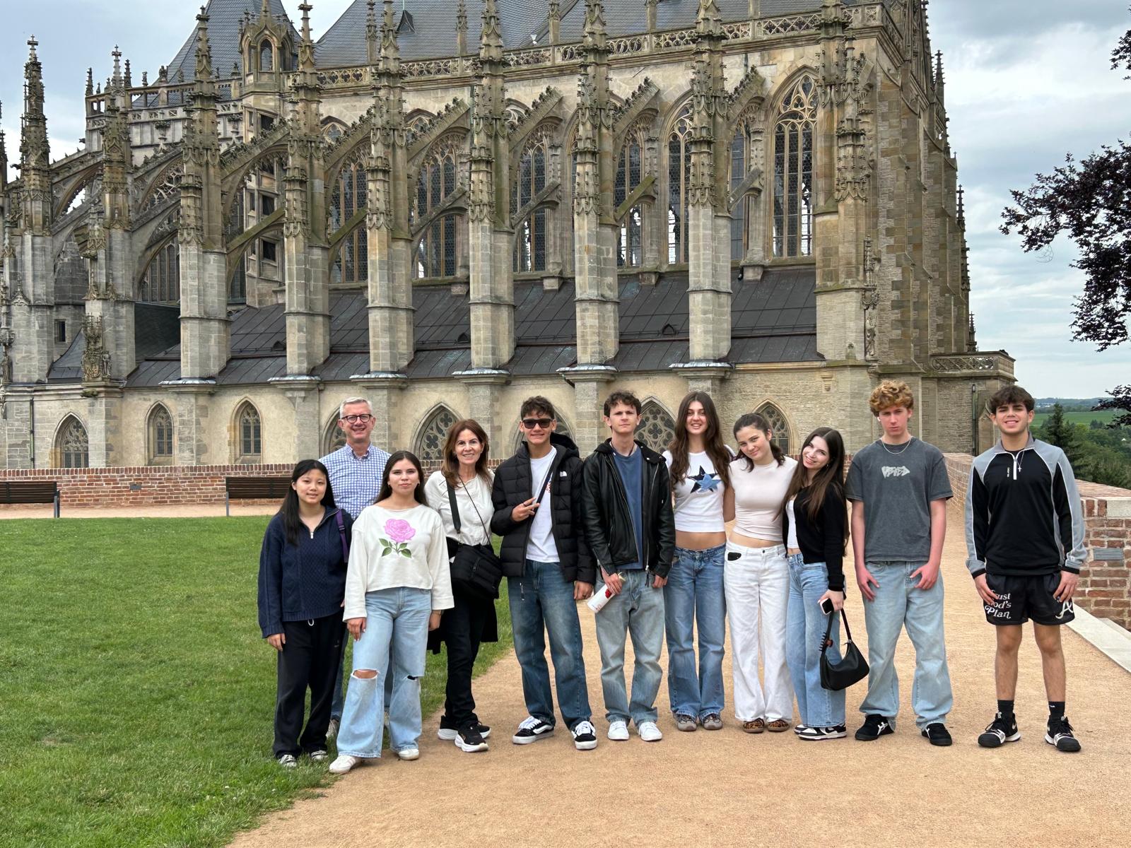MCDS students on a GATEway international trip