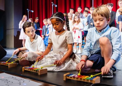 Lower School Music students performing