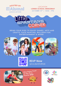 Little Spartans Corner newsletter graphic