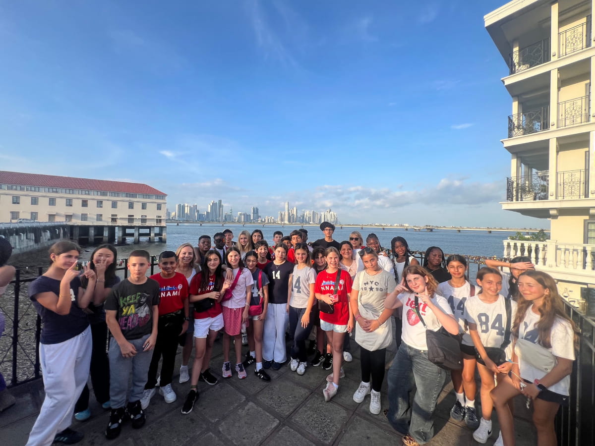 MCDS students on a GATEway trip to Panama