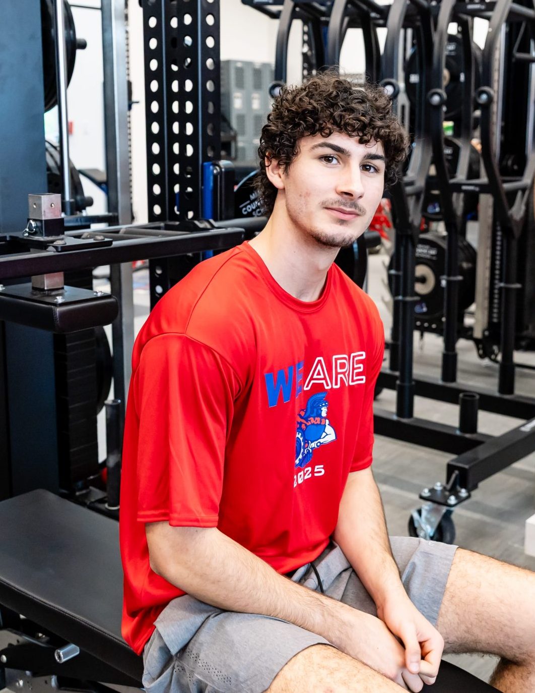 Upper School students in Physical Education and Wellness class