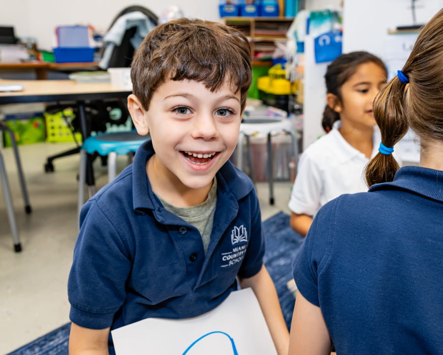 Lower School students, illustrating that 